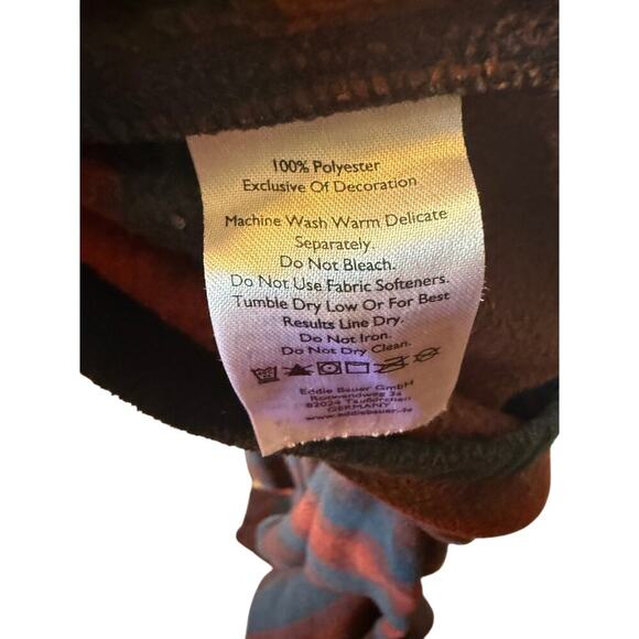 Eddie Bauer Men's Quest Fleece 1/4 Zip Pullover Southwest Ultra Soft TXL - Picture 6 of 8